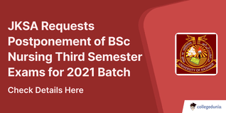 Kashmir University: JKSA Requests Postponement of BSc Nursing Third Semester Exams for 2021 Batch